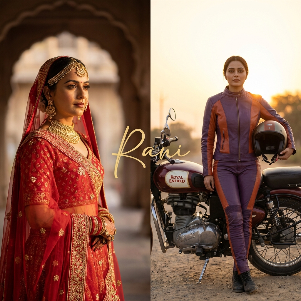 From Bride to Rider - The Rani Transformation